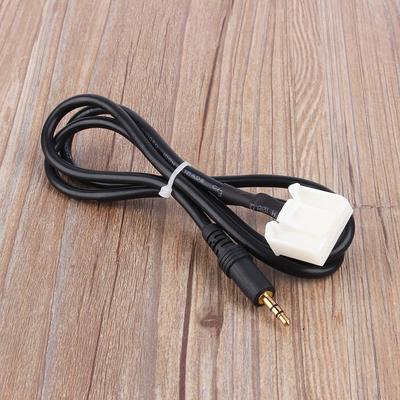 3,5MM AUX Audio Radio MP3-spiller Øretelefon Telefoninngang Adapterkabel For Toyota