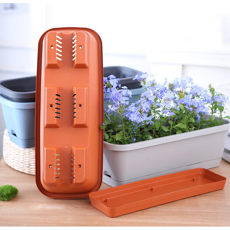 Extra Large Plastic Vegetable Planter Pots, 30-Pack with Shovel