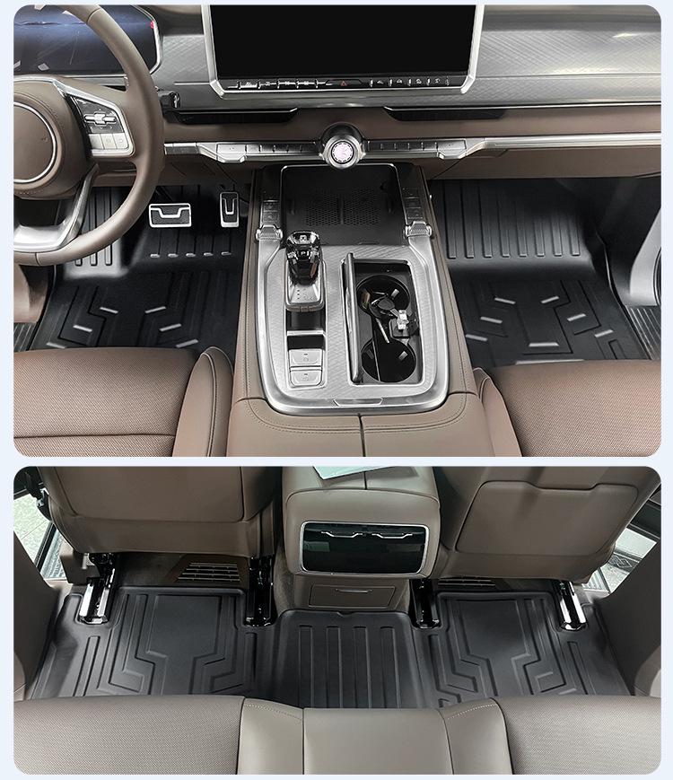 TPE Eco-Friendly Foot & Trunk Mats for 24 Tank 700 HI4-T Plug-In Hybrid Models