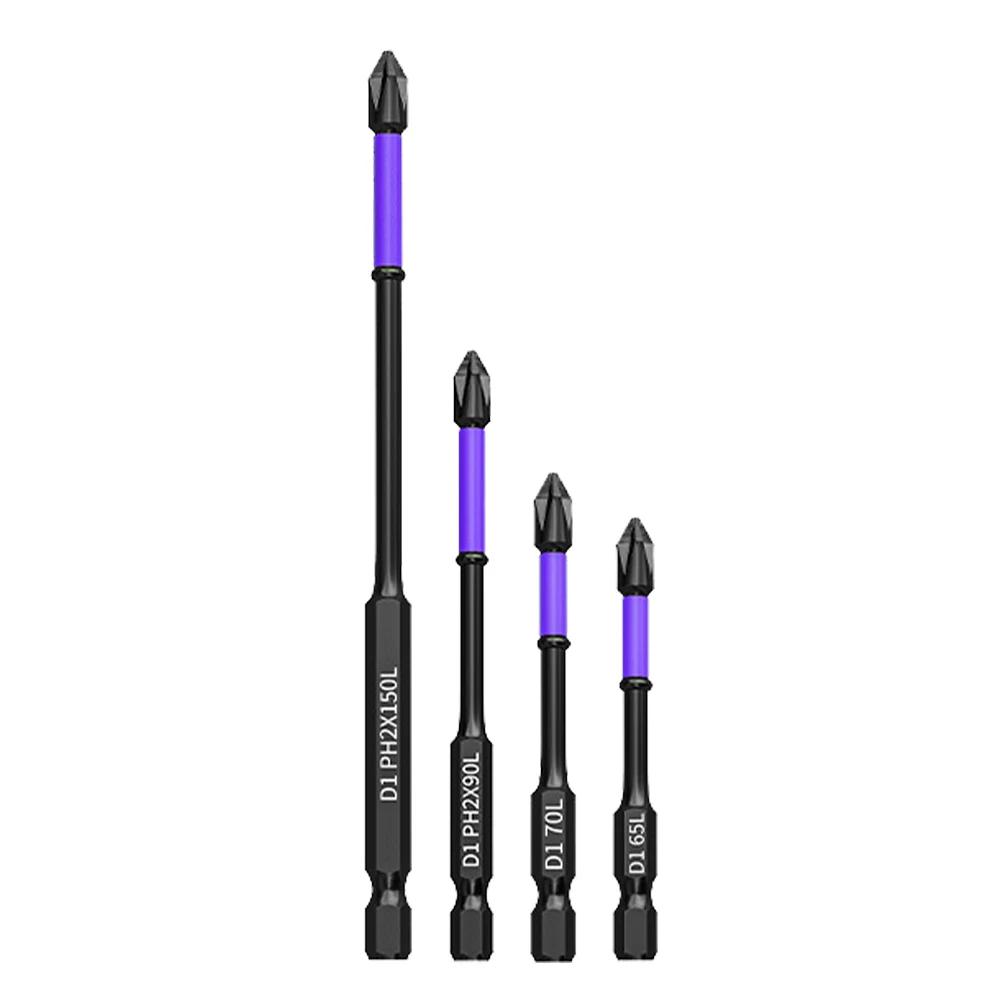 Screwdriver Bit Set Electric Drill Bit Anti Shock Cross Screwdriver Professional Hex Socket Set for Furniture Camera Maintenance