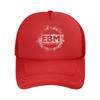 EBM Electronic Body Music Grunge Logo Design Mesh Baseball Cap For Womens Unisex FeUnisex Beach Dad Hat Hip Hop