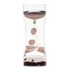 Hourglass Liquid Bubbler Motion for Boy Gift Black and White