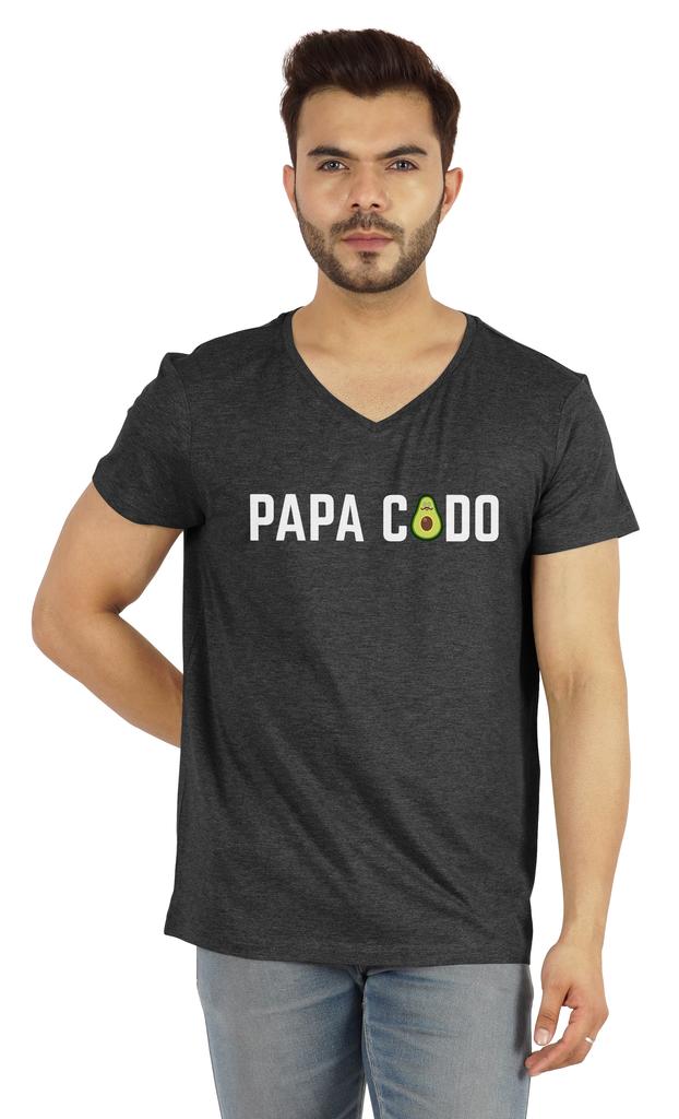 Inkmeso Herren Bedruckt   Papa Codo   T-Shirt Für Papa Lustiges Zitat T-Shirt Baumwolljersey