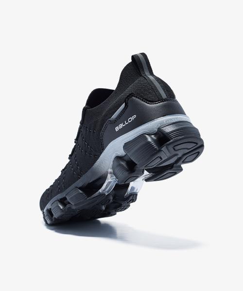 [BALLOP] BSR Laufschuhe Tivat 2.0 Gradient Schwarz [Versand aus Korea] 100% Authentisch