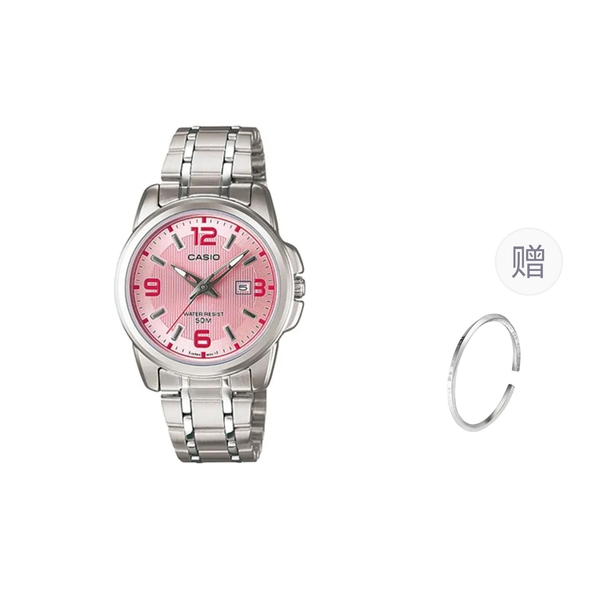 CASIO Women s Pink Watch LTP-1314D-5A- Pink Watch Dial