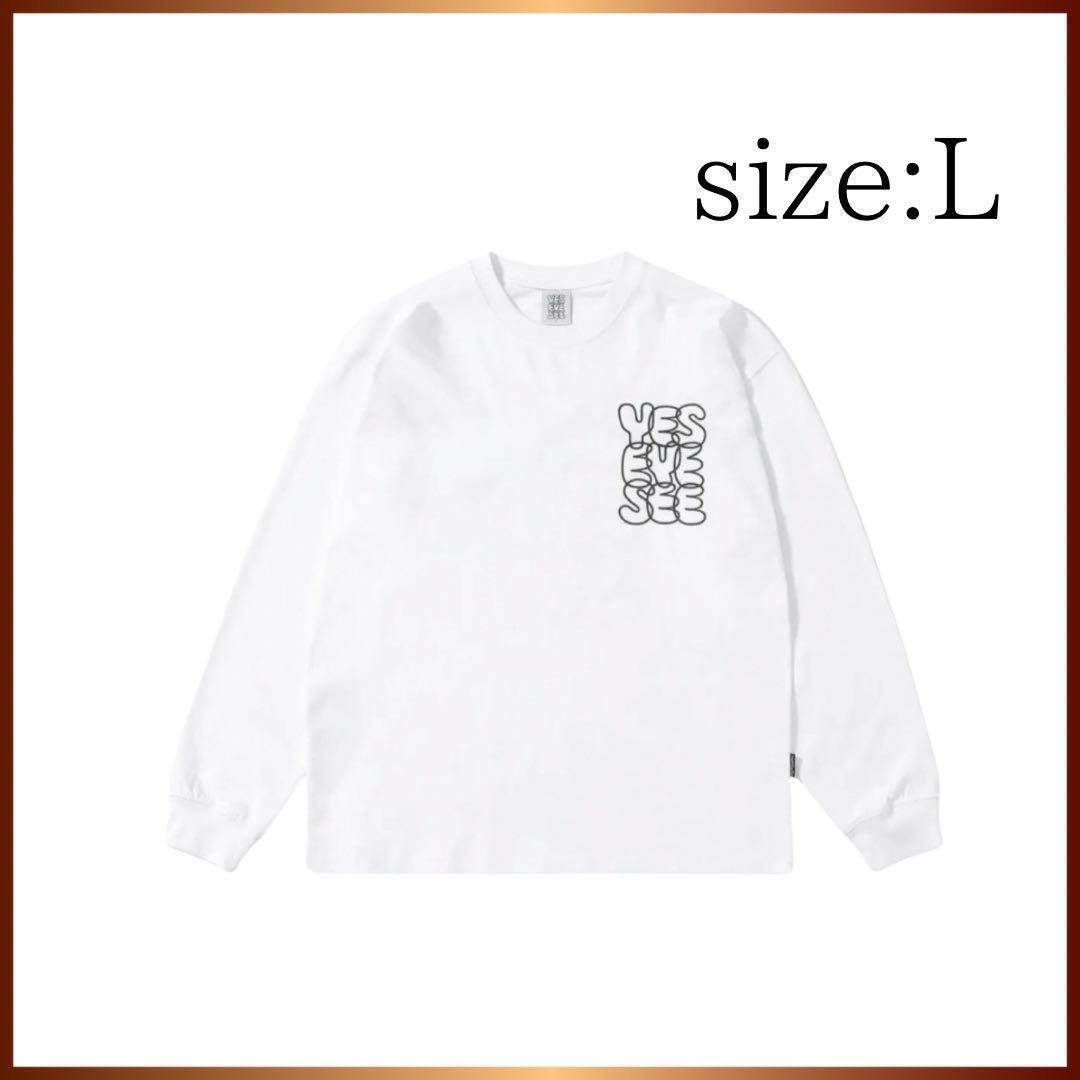 

[Б/У] ДА Я ВИЖУ Футболка с длинным рукавом с логотипом C Корея Takuto Teranishi timelesz