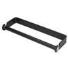 32cm Toilet Paper Holder Wall Mounted Toilet Tissue Roll Holders for Bathroom Kitchen Matte Black