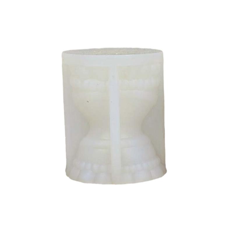 3D Wedding Dress Silicone Mold  Flowerpot Vase Resin Molds Exploy Casting Mould Concrete Gypsum Ornaments Home Decor