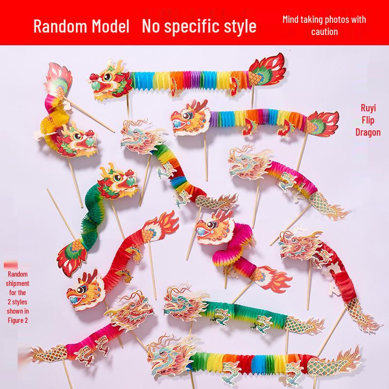 Handmade DIY Children s Craft Kit: Traditional Dragon Boat & Spring Festival Toys
