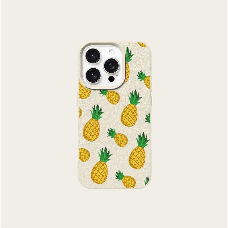 Pineapple Pattern Phone Case for Samsung Galaxy A55 A35 A25 A15 5G A24 A23 A32 A52 A71 A72 A51 4G Soft Cover