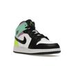 Air Jordan 1 Mid GS Pastel Dětské Tenisky Bílá Volt Zelená-Zářící 554725-175