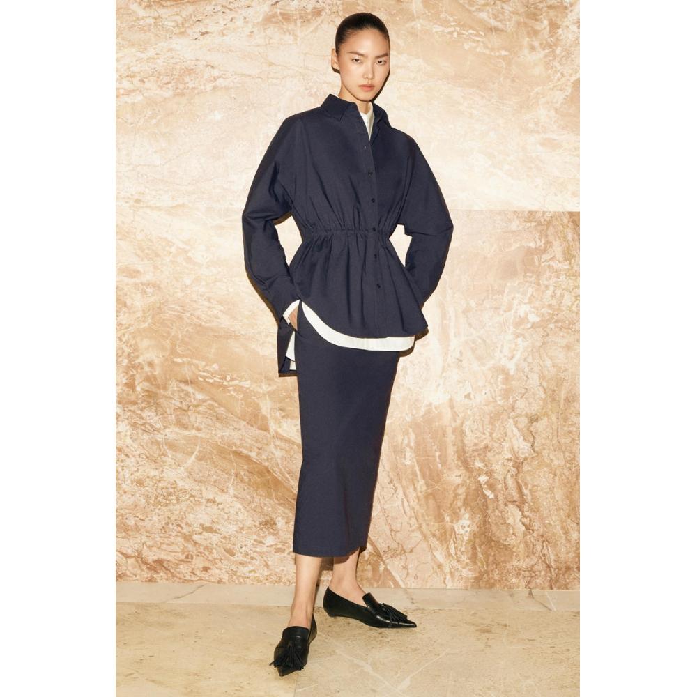 COS Japan Drawstring Waist Shirt