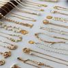 Shijia Pearl Necklace Women's Niche Light Luxury Design High-end Temperament Collarbone Chain Neck Chain Sweater Chain Bead Chain