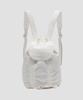 Rolarola Jacquard Shirring Backpack Ivory