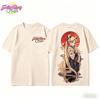 Summer 2026 Sailor Moon Crystal Moon Hare Japanese Ukiyoe Theme 100 Cotton Print Loose Tshirt Male and Female Top Y2k