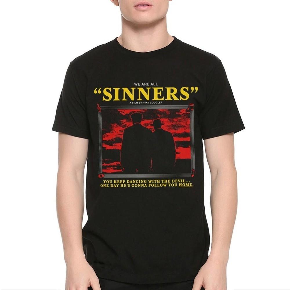 Sinners by Ryan Coogler T-Shirt or Film Shirt Unisex Unisex T-Shirt XXXL