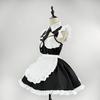 Schwarz-Weiß-Hausmädchen-Kostüm Cosplay-Kleid Japanische süße Hausmädchen-Uniform Aufführungskostüm Lolita-Stil