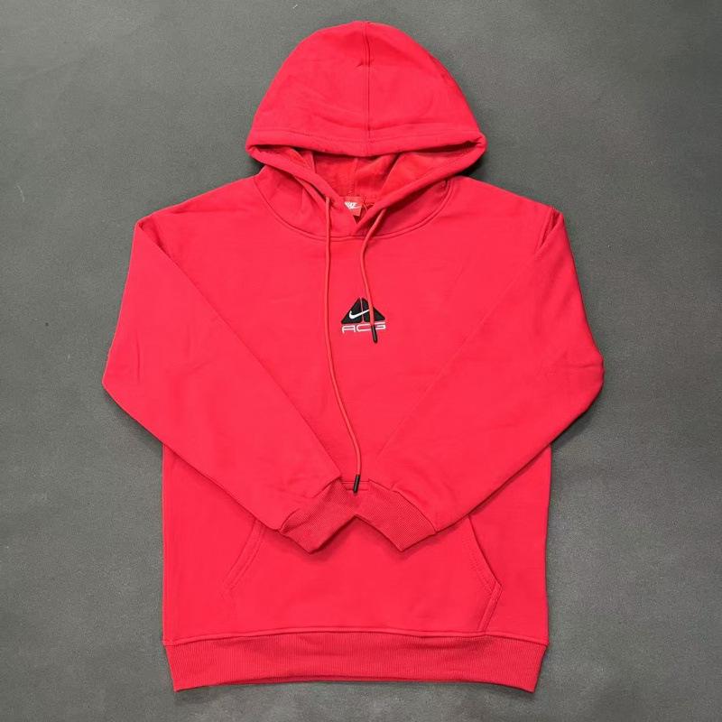 Stüssy ACG Autumn/Winter Plus Velvet Embroidered Hoodie Jacket