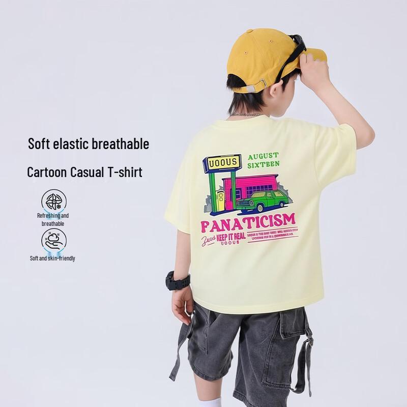 YOYO Fairy Tale Boys  Short Sleeve T-Shirt 130