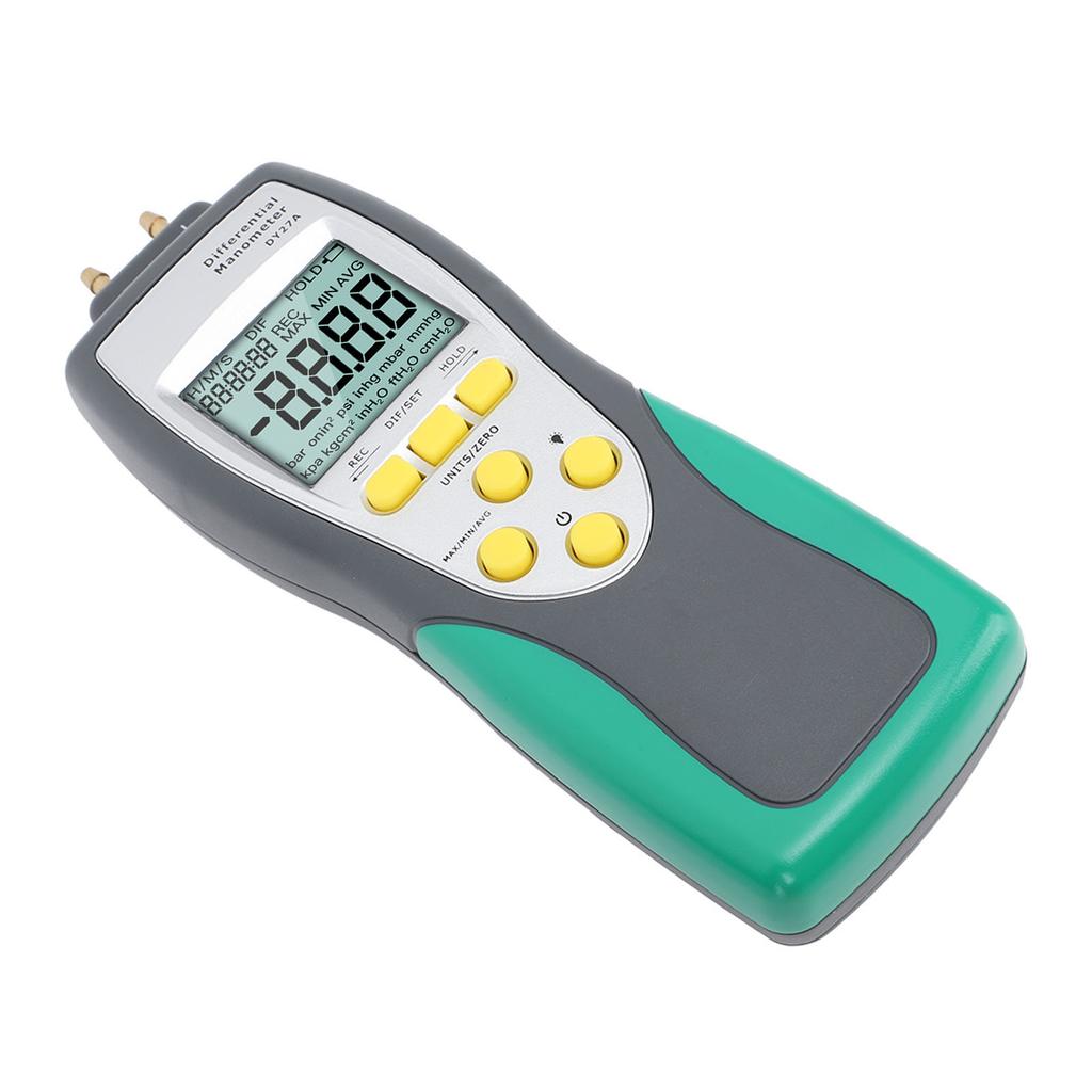 Digital Manometer 2.413bar High Accuracy Sensitive Fast Measurement Gas Pressure Tester for Brake Vacuum Pump Gas