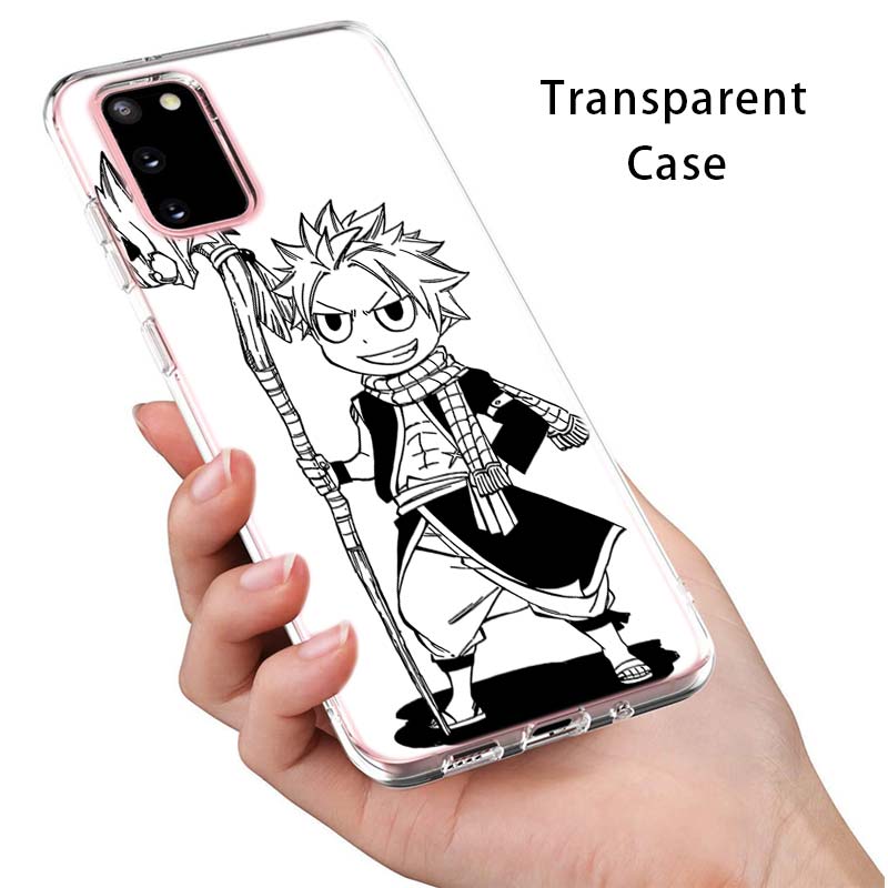 Fairy Tail Comic For Samsung Galaxy S22 Pro S21 S20 FE Ultra S10 S10E Lite S9 S8 Plus S7 S6 Edge Soft Phone Case