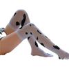 Japanese Cute Thigh High Milk White Polka Dot Stockings - Erotic Over the Knee High Top Socks for Women