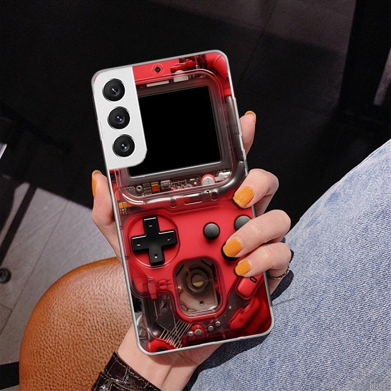 Games Console Fashion Boy Phnoe Case for Samsung Galaxy S26 S25 Edge S23 S24 Ultra S22 Plus S21 S20 FE Unique Cover Soft Coque G
