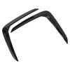 2Pcs Front Bumper Air Vent Trim Glossy Black Left And Right Spoiler Trim For X3 X4 G01 G02 M Sport 2018 to 2021