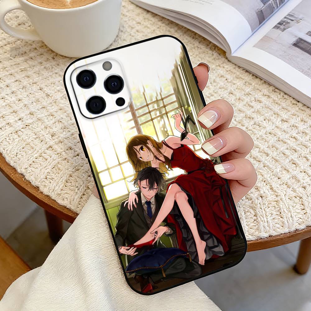 Anime H-Horimiya-a Phone Case Silicone Soft For IPhone 17 16 15 14 13 12 11 X XR Plus Pro Max Plus