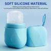 Silicone Cube Tray Shape Face Facial Ice Roller Face Massage Roller Freezing Facial Reusable Ice Face Roller Skincare Tool