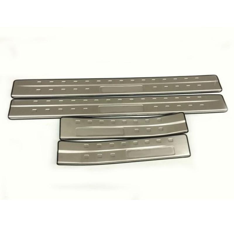 Car Stickers Ornament Stainless Steel Pedal Door Scuff Plate Cover Threshold External Trim For Nissan Qashqai J11 2016 2017 2018