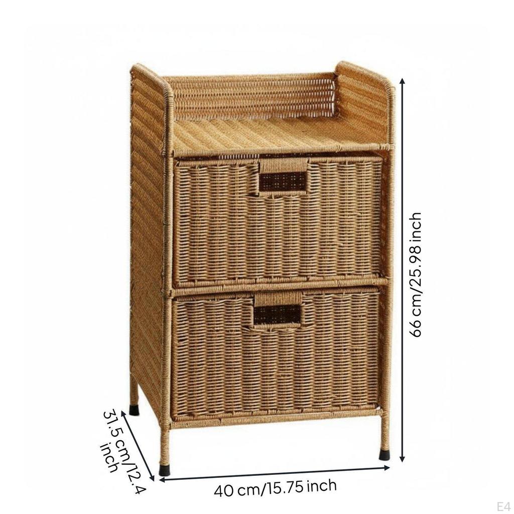 Minimalist Nordic Storage Cabinet Multi Tier Organizer Drawers Desktop