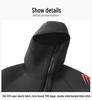 OUZO 7mm Men's One-Piece CR Elastic Wetsuit for Cold-Proof Diving, Surfing, and Winter Swimming.