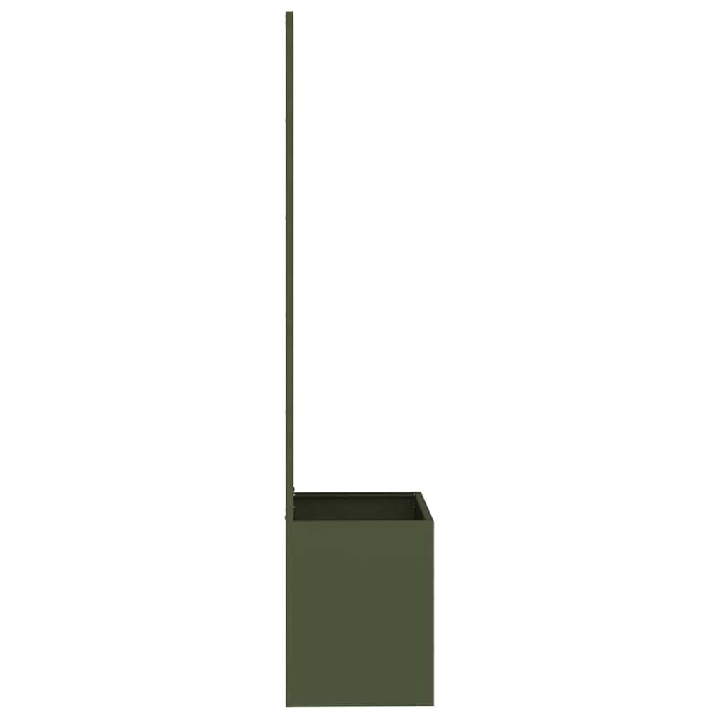 Garden Privacy Screen Canvas Olive Green 50 X 150 Cm