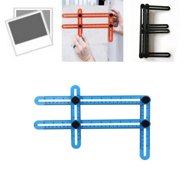 Angleizer Measuring Instrument Foursided Ruler Mechanism Slide Template Tool
