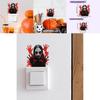 Horror Blood Hand Pvc Switch Sticker Wall Decal For Home Office And Commercial Spaces