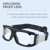 Sports Goggles Adult Protective Safety Goggles Basketball Glasses for Men with Adjustable Head Strap & Replaceable Lens