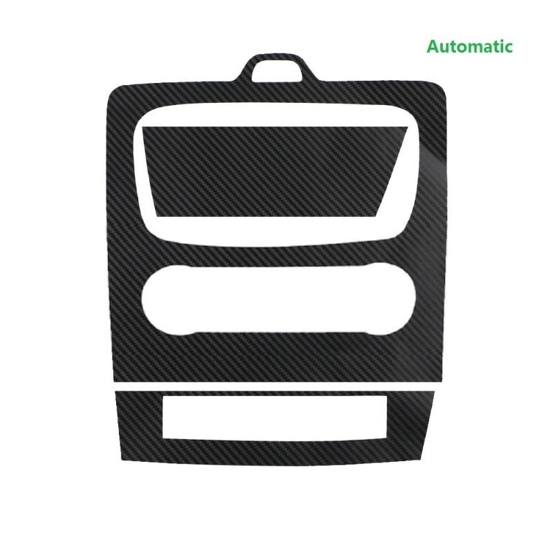 

3D защитная наклейка для автомобильной консоли переменного тока из углеродного волокна для Ford Focus 2 2009 2010 2011 2012 2013 чёрный