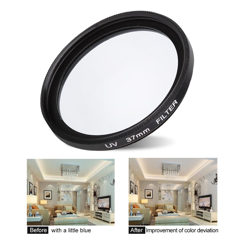 UV 37mm Protective Lens Filter for YI II 4K Action Sports Camera