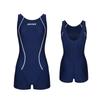 Jeteseu Women'S U-Back Line Half-Body Indoor Swimsuit L_4A0212