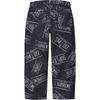 Supreme License Plate Baggy Jean Rigid Indigo