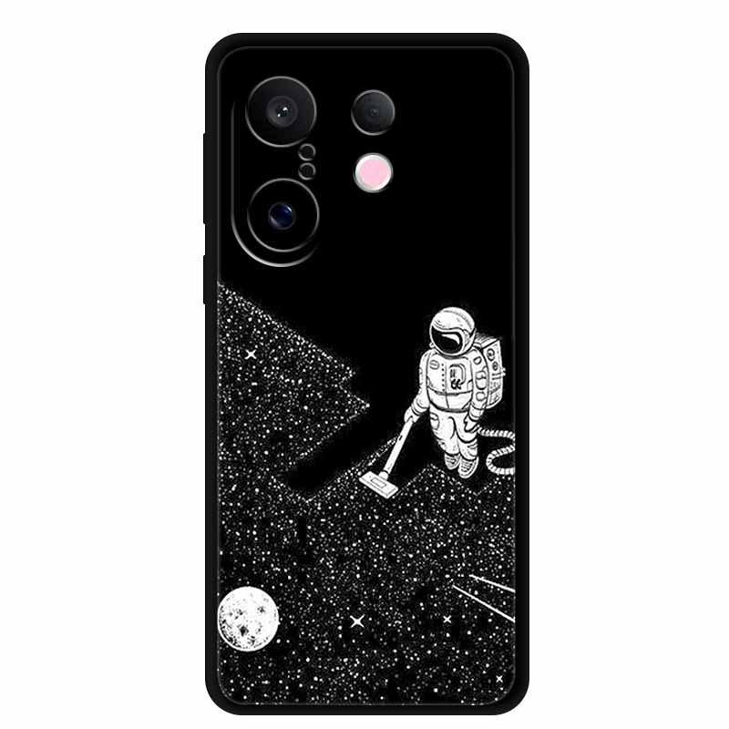 For Vivo S30 Pro Mini Case Luxury Cartoon Pattern Cool Soft Silicone Cover Phone Case for Vivo S30 Pro Mini 5G Protection Bags
