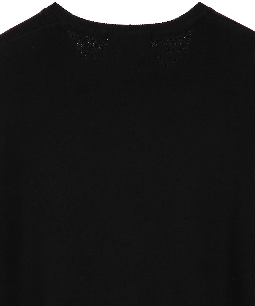 IL CORSO Minimal Round Knit Black Iesw5F501Bk