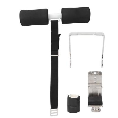 Dispositivo Assistente per Sit-Up da Interno Attrezzatura da Letto Domestica Macchina per Allenamento Addominale Nero