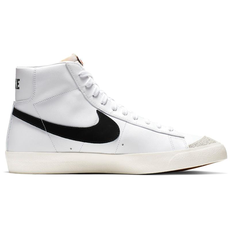 Nike Blazer Mid '77 Vintage 'White Black' Sneakers Skateboard Shoes BQ6806-100