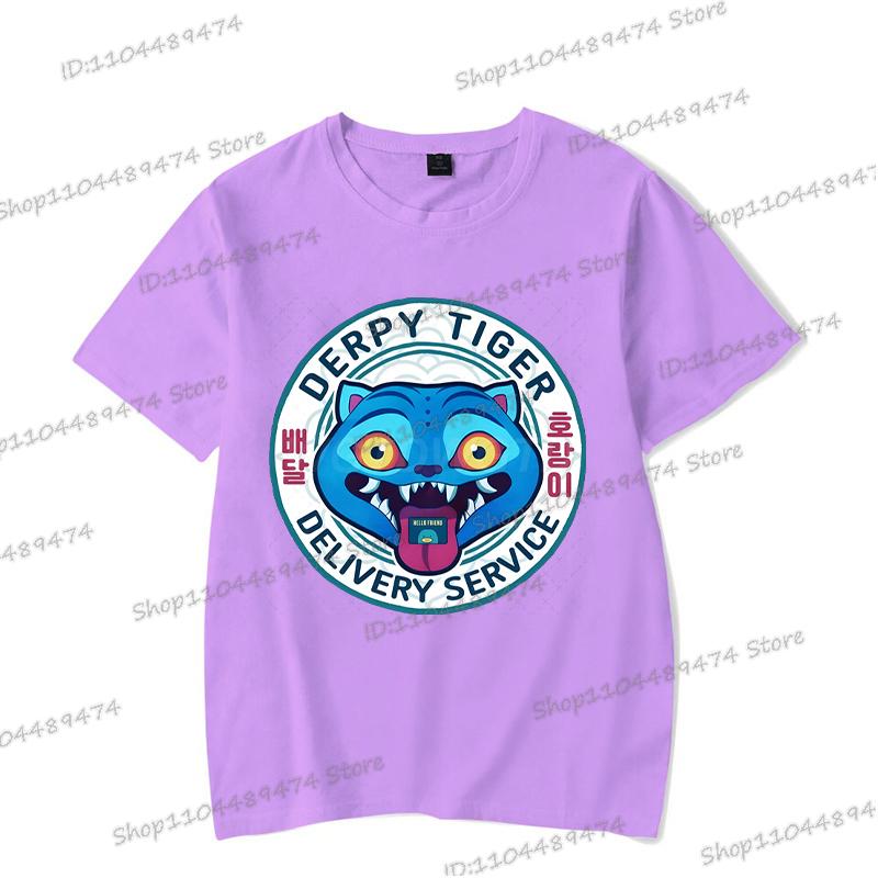 Hip Hop KPop Demon Hunters Women Streetwear T-shirts Casual Classic 2025 Summer Short Sleeves T Shirt Men Korean Anime Tees