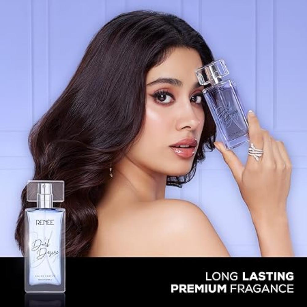 RENEE Eau De Parfum Premium Fragrance Combo Set For Women Bloom 50ml & Dark Desire 50ml| Premium Long Lasting Luxury Perfume| Scent for All Occasions