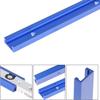 2PCS 800mm Limit Guide Rail Pusher DIY Modification Universal Slide Workbench Woodworking T-slot Track Woodworking Slide Track