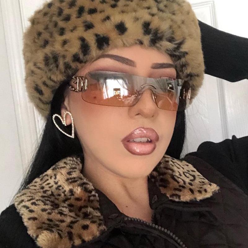 Fashion Rimless Hollow  Sunglasses Spice Girls Variety Driving Sunglasses Tide Wear Street Photography Beach Excursions