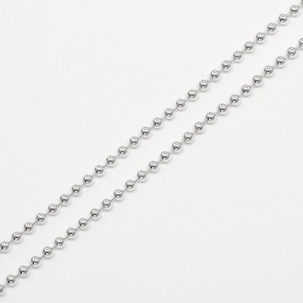 TIFFANY&Co. Return to TIFFANY & Co. oval tag Necklace Silver925 26.1g Women Used